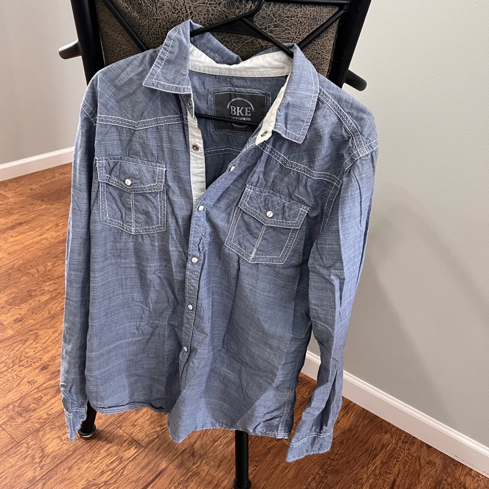BKE men’s button up dress shirt